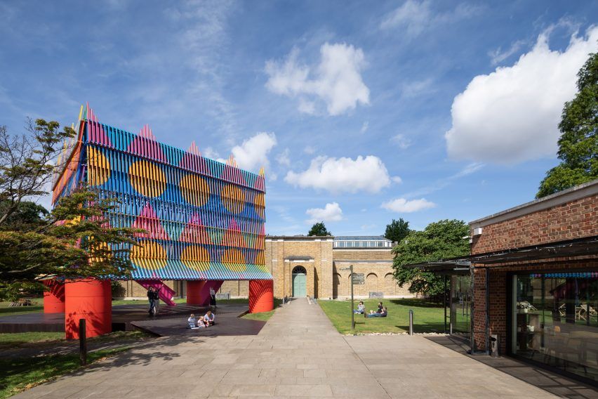 Yinka Ilori and <a href="/Pricegore/">Pricegore</a> unveil The Colour Palace at London Festival of Architecture. buff.ly/2S6fgvL #keeplondoncreative