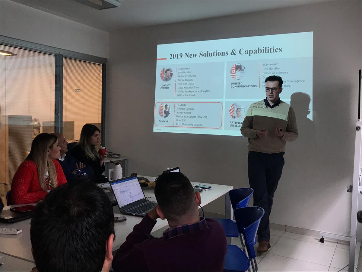 dacasoficial's tweet photo. #DacasArgentina + @Avaya capacitación de nuestro equipo comercial en productos #OpenSIP. Una iniciativa a través del equipo de ventas de #Dacas Argentina enfocada en captar nuevos leads.

Muchas gracias!

#tecnologia #distribuidormayorista #comunicacionesunificadas #telefonia https://t.co/IVOVLdIbyl