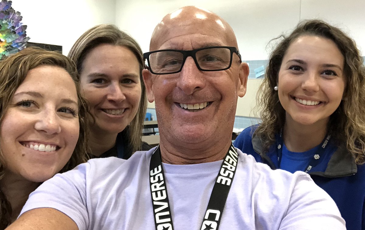 GMediceClass's tweet photo. Team Engagement the day before welcoming the students.  Looking forward to a great year! Bring em’ on!!  #wyproud https://t.co/V7Rb1c9Cyk