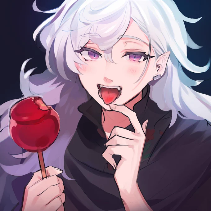 マーリンさんの赤い舌? 