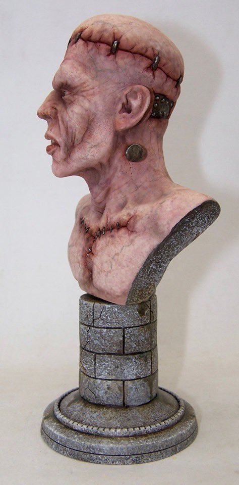 GarageKitsUS's tweet photo. Our Frankenbust painted by John Eubank. 

Available now on our website. 

#Frankenstien #Frankenstiensmonster #themonster #garagekit #modelkit #bust #garagekitmodel #monstermodel #garagekitsus #garagekitsuscolors https://t.co/FYtdyygeDy