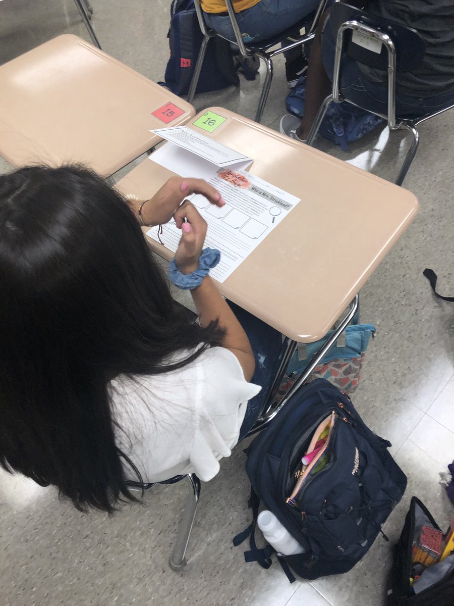 Took a stroll down the 8th grade hallway this afternoon <a href="/RCEMiddle/">R.C. Edwards Middle</a> and saw students making inferences, collecting information, and problem solving. #teamRCE #RCEmath