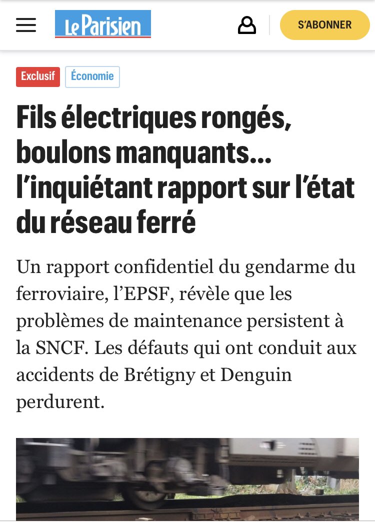 KarimaDelli's tweet photo. Depuis des années le « tout-TGV » qui a creusé les déficits, s'est fait au détriment de l'entretien du réseau classique. Il grand temps de lancer un vrai plan de rénovation ferroviaire ! C’est bon pour le climat, l’emploi, la sécurité des usagers et des salariés ! #SNCF https://t.co/yvekhDGMgr