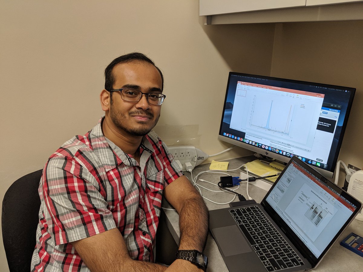 Excited to announce that Arijit Dutta has received a Postdoctoral Fellowship from the Office of Postdoctoral Affairs (formerly SALSI) at UT Health San Antonio. Arijit is working on the role of BRCA pathway in resolution of R-loops at DNA breaks. Congratulations, @DuttaArijit06!!