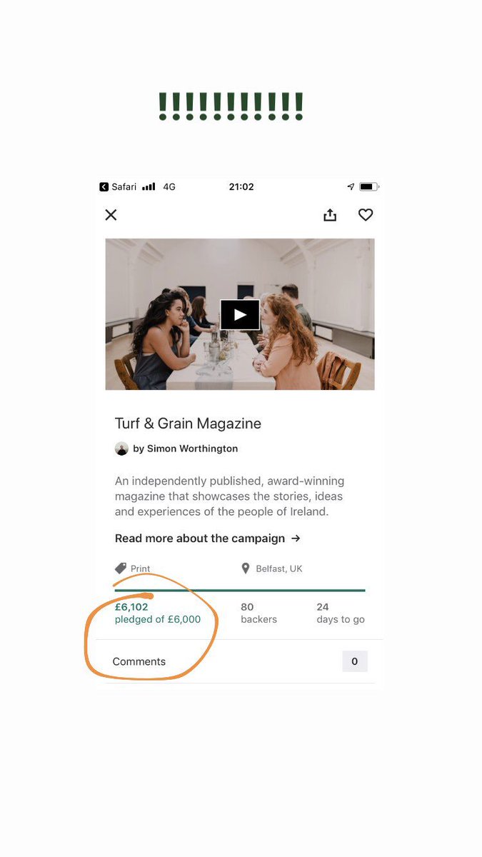 Whhhatt!
Can’t believe we have reached our initial goal!
Thank you to everyone who has pledged and shared so far #teamturf