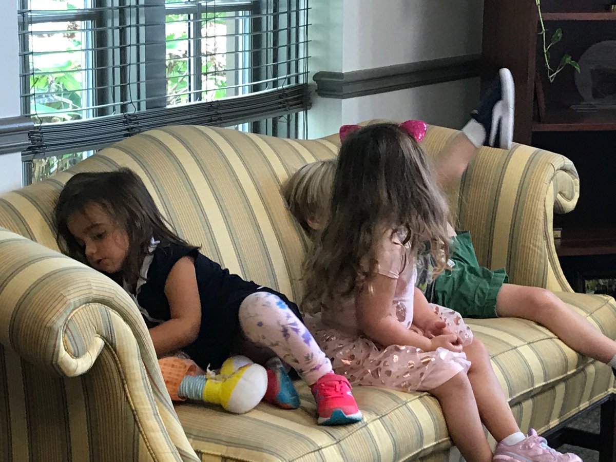 ⁦@BradBrown76⁩ - Early Learners made themselves comfy in your office at the offer by ⁦<a href="/E2B2TrinityATL/">Elizabeth Edwards</a>⁩ but we wish you had been there.  Maybe next time....#trinitylearns