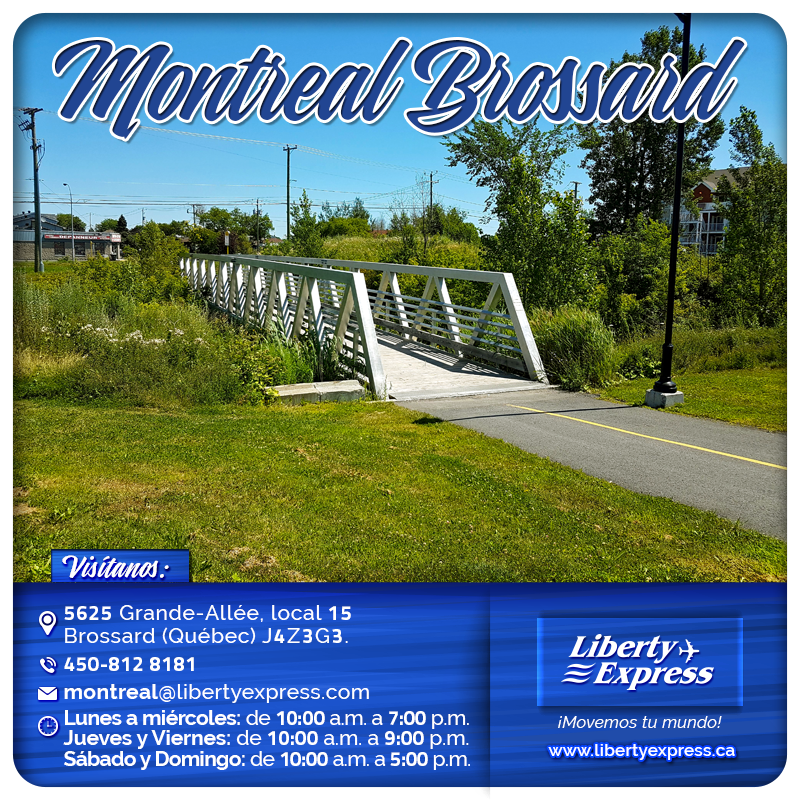 Libertyexcanada's tweet photo. 📍¿Te encuentras en Montreal? 
.
Visitanos en, 5625 Grande-Allée, Local 15 Brossard (Québec) J4Z3G3
Teléfono: 450-812 8181 y disfruta del mejor servicio que tenemos para ti.

#Sucursal #Servicio #EnvíosInternacional #Paquetes #Canadá https://t.co/SRlE8r5H6r