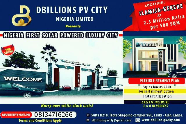 RealtorBot's tweet photo. ** DBILLIONS PV CITY **

Type: Land For Sale
Address: 📌 1-120 ilamija kekere, Ibeju-Lekki, Ibeju Lekki, Lagos
Price: ₦2,500,000 outright purchase
Land Title: Gazette
Land Area: 500 sqm
Agent: @dakoksnr
Link: https://t.co/tTWgeobyUH . https://t.co/QMcBWiCQ40