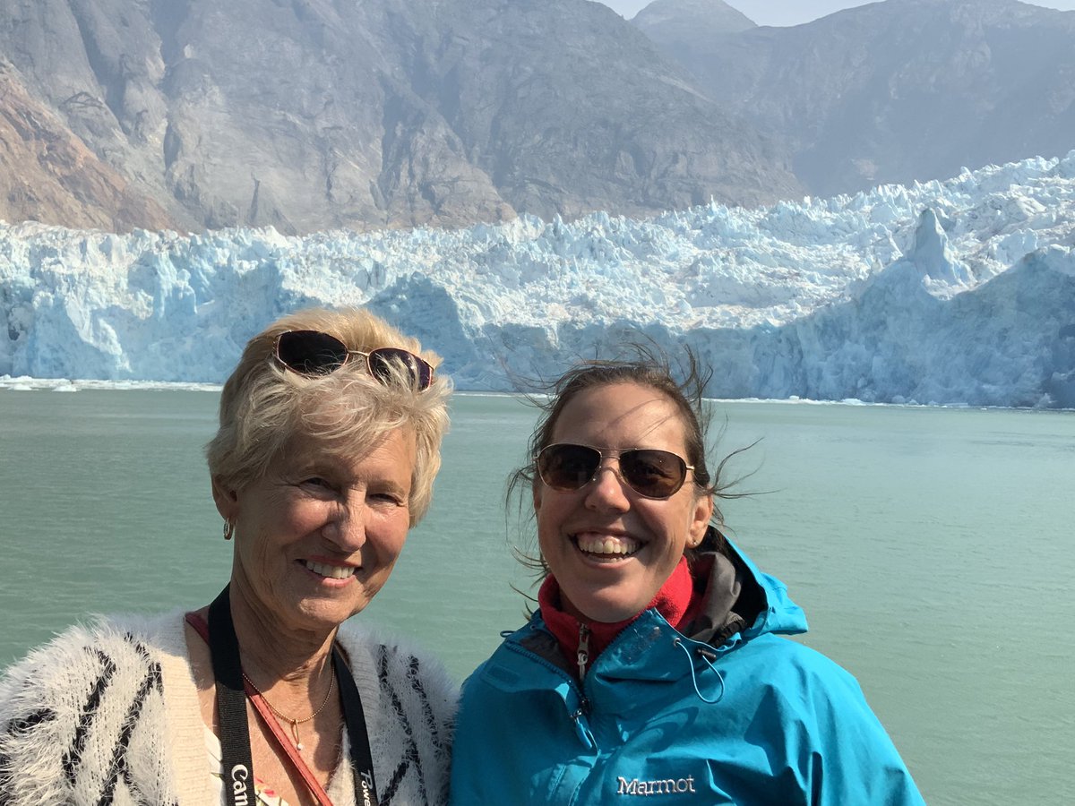 dashawetz's tweet photo. Cruising beautiful Alaska with my mom! Love the glaciers and mountains. #MustangsSummer https://t.co/hdoI9IYAB6