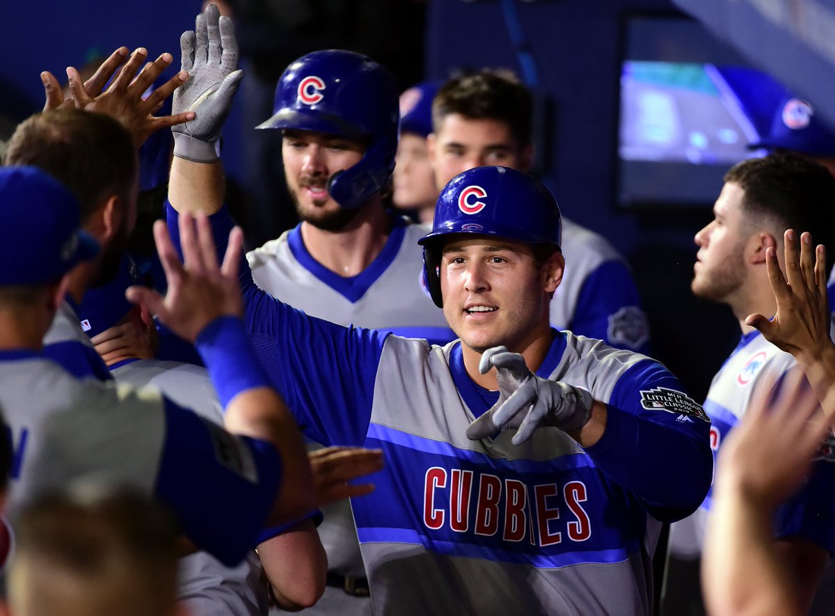 LockedOnCubs's tweet photo. The #Cubs return after their so-so road trip ends on a high note, winning their first series away from Wrigley Field since May 19th. We'll recap the road trip and preview Tuesday night's game against the Giants. https://t.co/nD9CT8fVTb https://t.co/SlpAr1GcY0