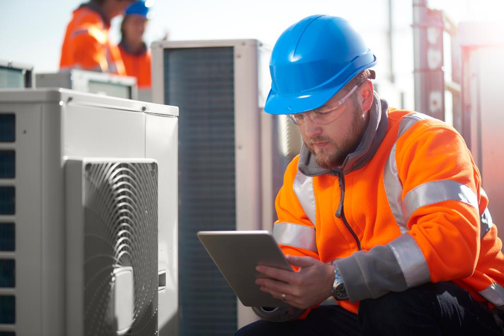 Vertiv's tweet photo. When surrounded by the same physical security barriers, prefabricated modular (PFM) #datacenters are just as secure as conventional builds. Learn more in this blog: https://t.co/FvnHyC9qLZ #PFMDataCenter https://t.co/WY2ThI1wcT