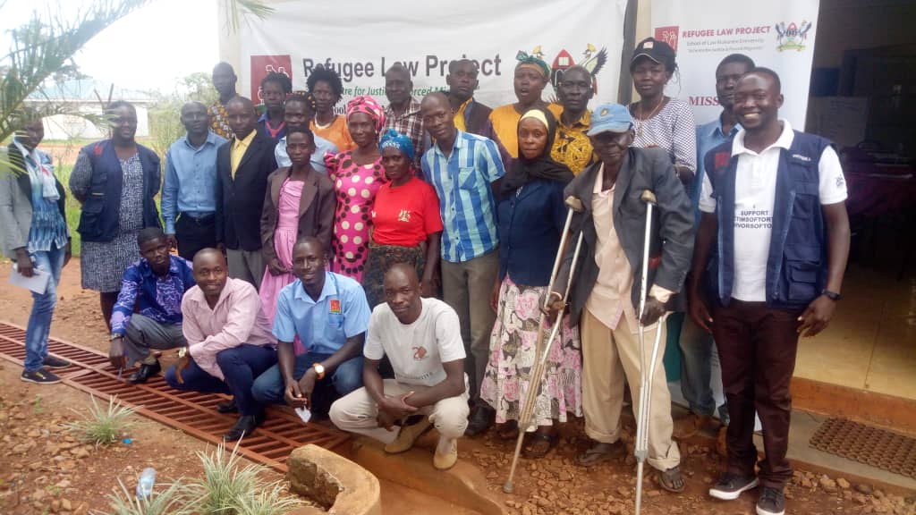 Team Kiryandongo is carrying out a training of 24 RWC/LCs, Secretaries of PLWDs, youth, women &amp; Religious leaders drawn from the refugee and host community on refugee rights and protection. The training aims at strengthening co existence, understanding of issues affecting them.