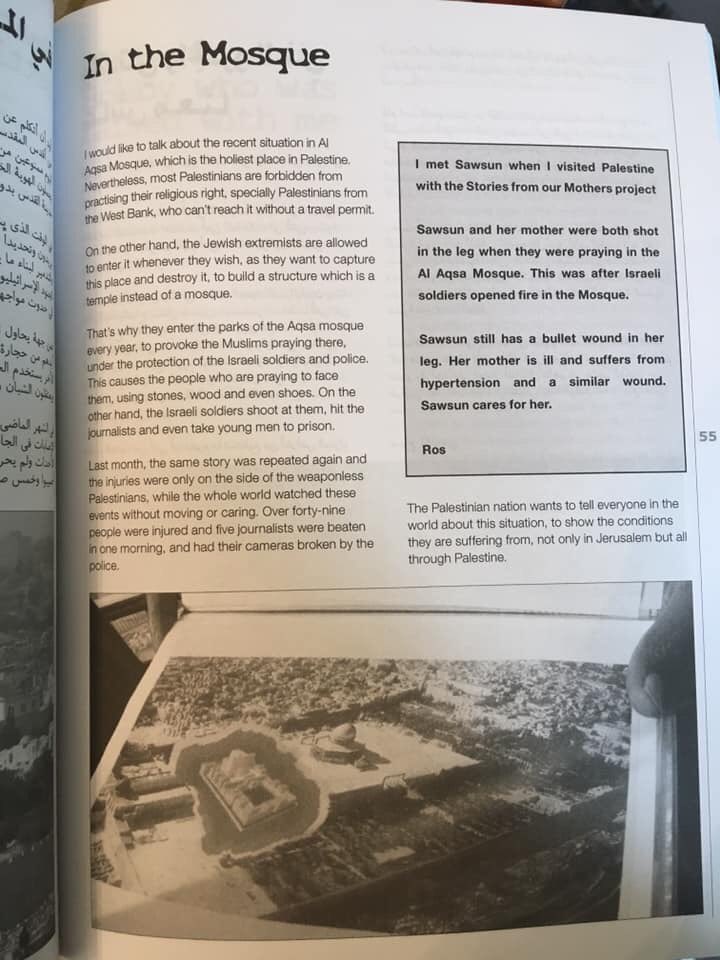 “Stories from our mothers” - a book about Palestinian women and their experiences at Cafe Palestina Cadfa (Camden Abu Dis Friendship Association) #cafepalestina #camdenabudisfriendshipassociation #cadfa