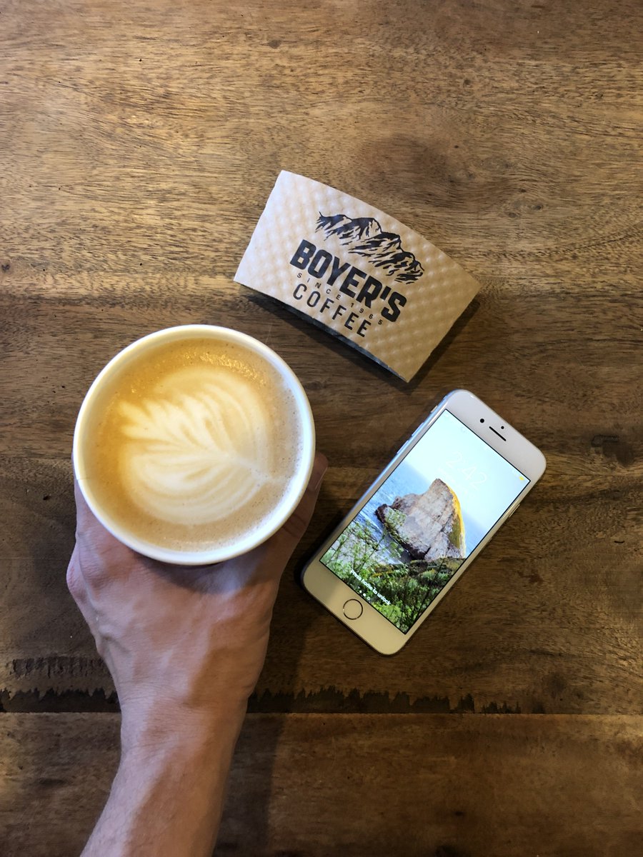 boyerscoffee's tweet photo. Now available in the cafe, mobile ordering! Whether you are running late, wanting to avoid a line or just want to try it out head to here >
 https://t.co/UFC0C0s0eR to place your order today! Save the link to your favorites for even faster ordering next time 📱 https://t.co/tAIjKCoBuW