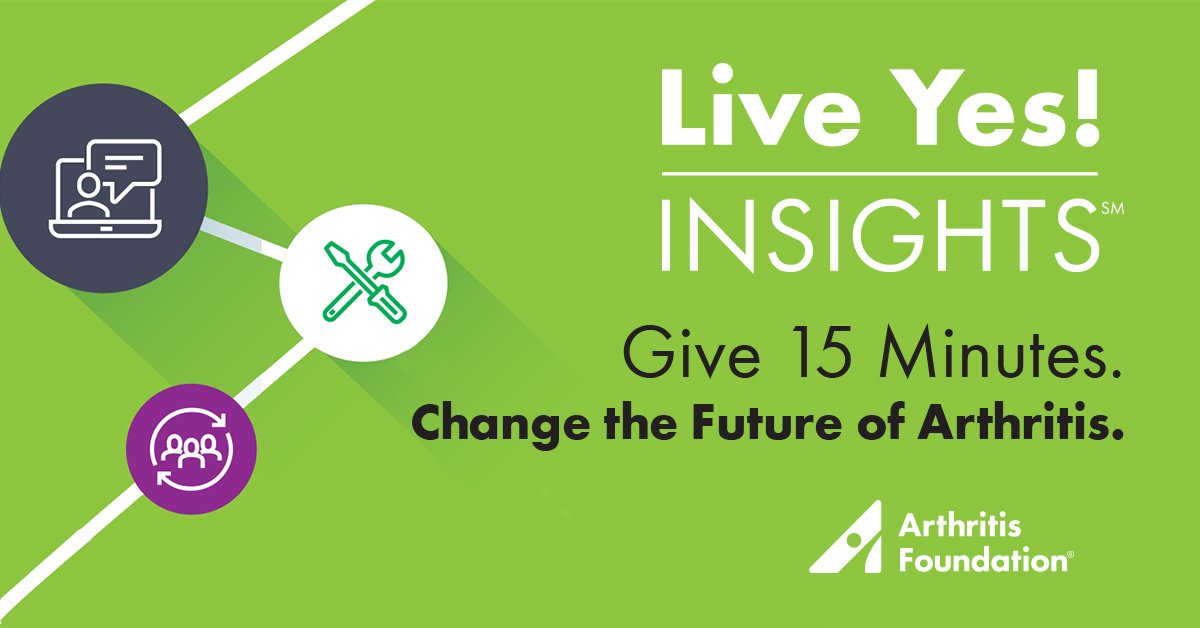 ArthritisFdn's tweet photo. Share how #arthritis makes you feel when temps drop. Your INSIGHTS will show doctors in your community and nationwide how weather + arthritis make an impact: https://t.co/aYR0bxwHrM #WeLiveYes https://t.co/8rB4PA2Nq4