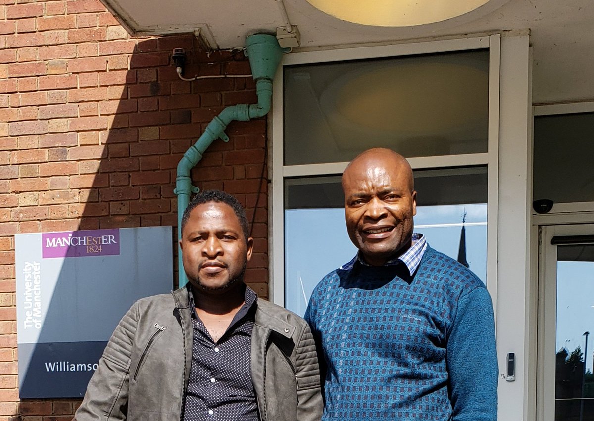 With Prof. Yenkong Ngangjoh, A Professor of International Economic Law and HOD at the University of Manchester, UK. An amazing university with many Nobel laureates 
research.manchester.ac.uk/portal/yenkong…
<a href="/YNgangjoh/">Yenkong Ngangjoh H.</a> <a href="/oaklandu/">Oakland University</a> <a href="/Beyeh_lab/">Ngong Kodiah Beyeh</a>