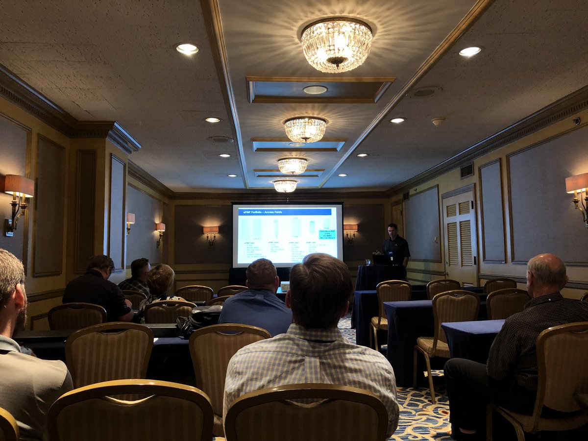 mbsiwav's tweet photo. Fantastic track sessions this afternoon brought to us by our wonderful sponsors @ruckusnetworks @CambiumNetworks @GoMimosa #partnerconference2019 #international @WAVonline https://t.co/ocFAUpCJmt