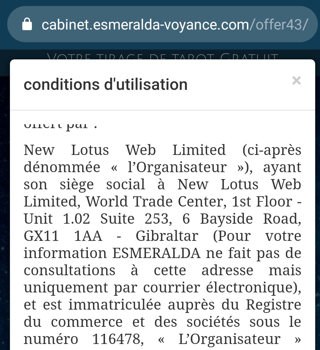 Ah oui d'accord... une bonne grosse campagne de récupération de mail pour tout un tas de spams de l'entreprise et tous ces "partenaires". Ça promet.