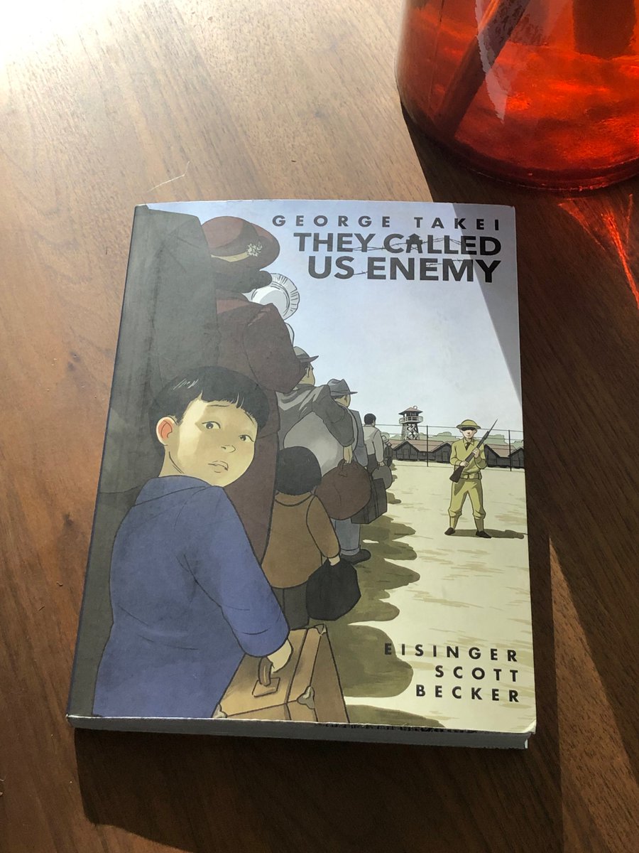 David Abrams on Twitter "Finished, They Called Us Enemy, the extremely powerful graphic novel