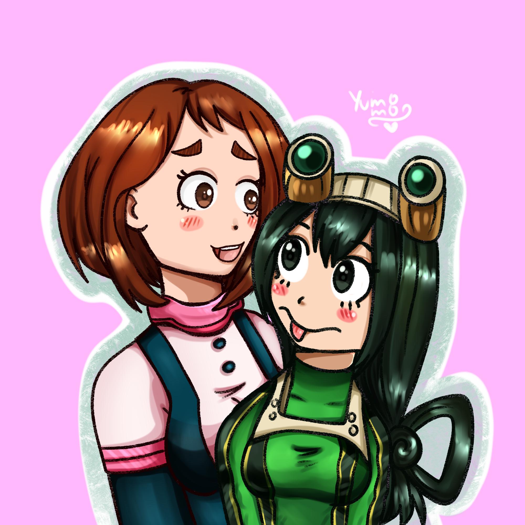 YumomoChan Team Bloom on Twitter "My 2 fav female characters from BNHA