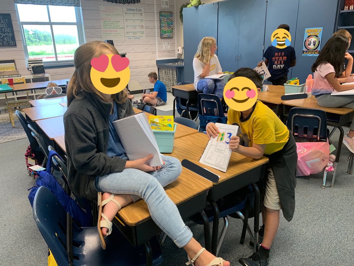 b_schulte12's tweet photo. Day 1: First Five Days of School
Students created a game to talk about numbers that are important to them.
They had a WHOLE lot of fun guessing what their partner’s numbers represented!
@gilmoregators05 #NOTanotherworksheet #5th https://t.co/qF8pX98kVE