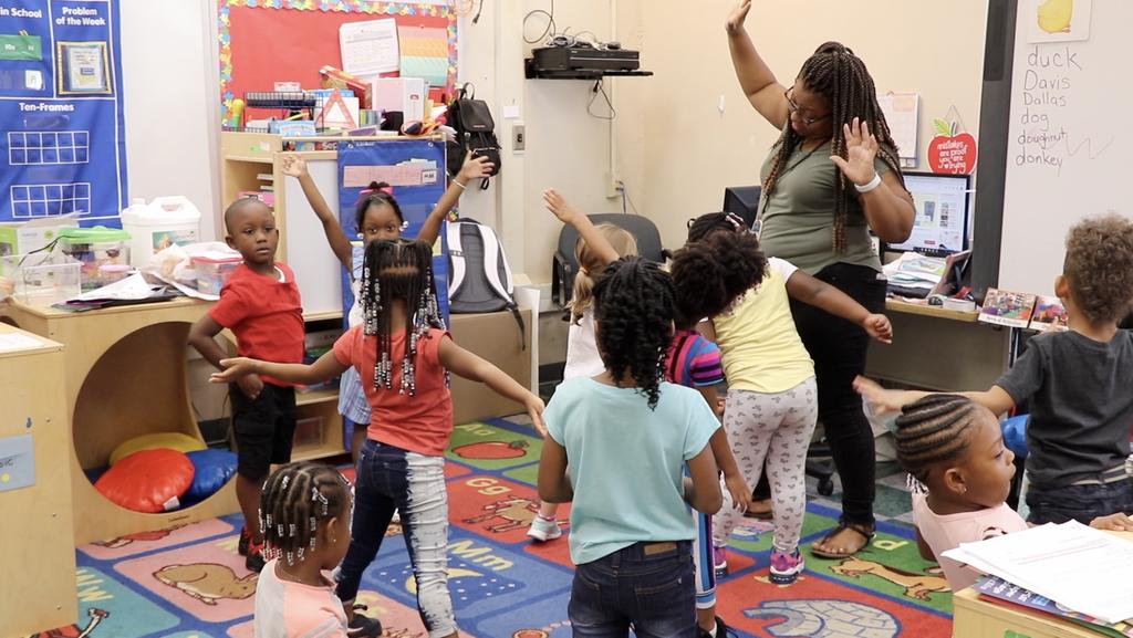 We are raising the roof at BCS Pre-K! 
Research has shown that children who attend Pre-K programs perform better in school.