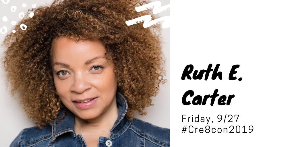 iamRuthECarter's tweet photo. I am excited to be a keynote presenter at this year’s #Cre8con, the Portland Creative Conference, happening Friday, Sept 27th in Portland, OR, along with several other award winners. Save 25% using my personal Promotion Code RC25.  For more info, visit https://t.co/2wfiRHOb4Z https://t.co/EF51JC7is0
