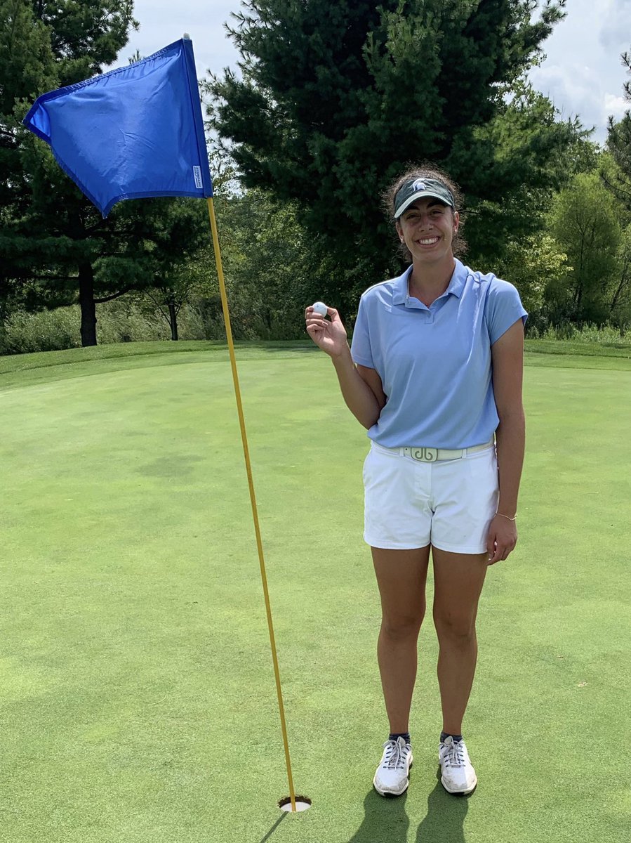 MSU_WGolf's tweet image. Congrats ⁦@elizabeth_h33⁩ on her first hole in one today at Cattails. 146 yard 7 iron.  #waytogo