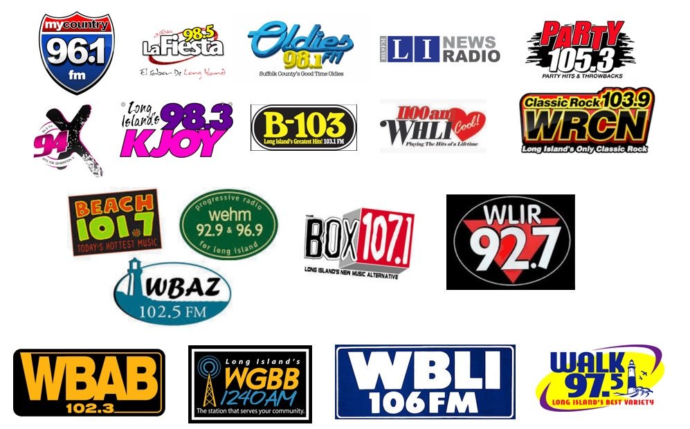 spotonmg's tweet photo. It's #NationalRadioDay - here's some of the #LongIsland radio stations we've worked at over the decades. https://t.co/nK83DsnwTt