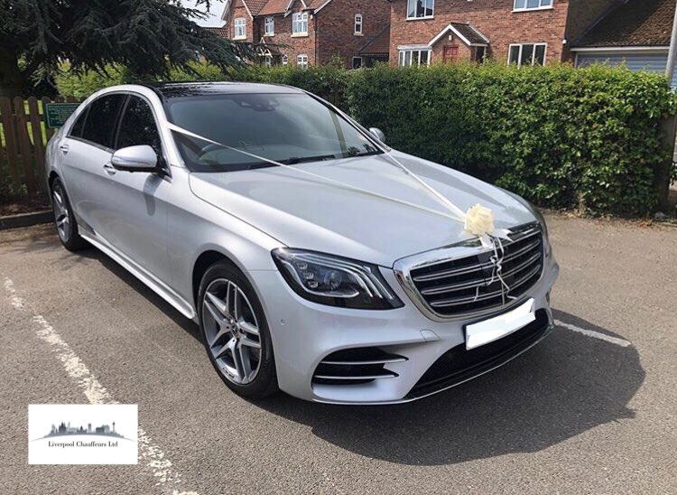 Book on the website page. liverpoolchauffeursltd.co.uk This is our S class for a wedding booking event.  #liverpool #Manchester #airport #holiday #goingabroad #liverpoolfc #evertonfc #travel #chauffeur #business #datenight #firstclass #executive #vip #celebrity #mercedes #vclass