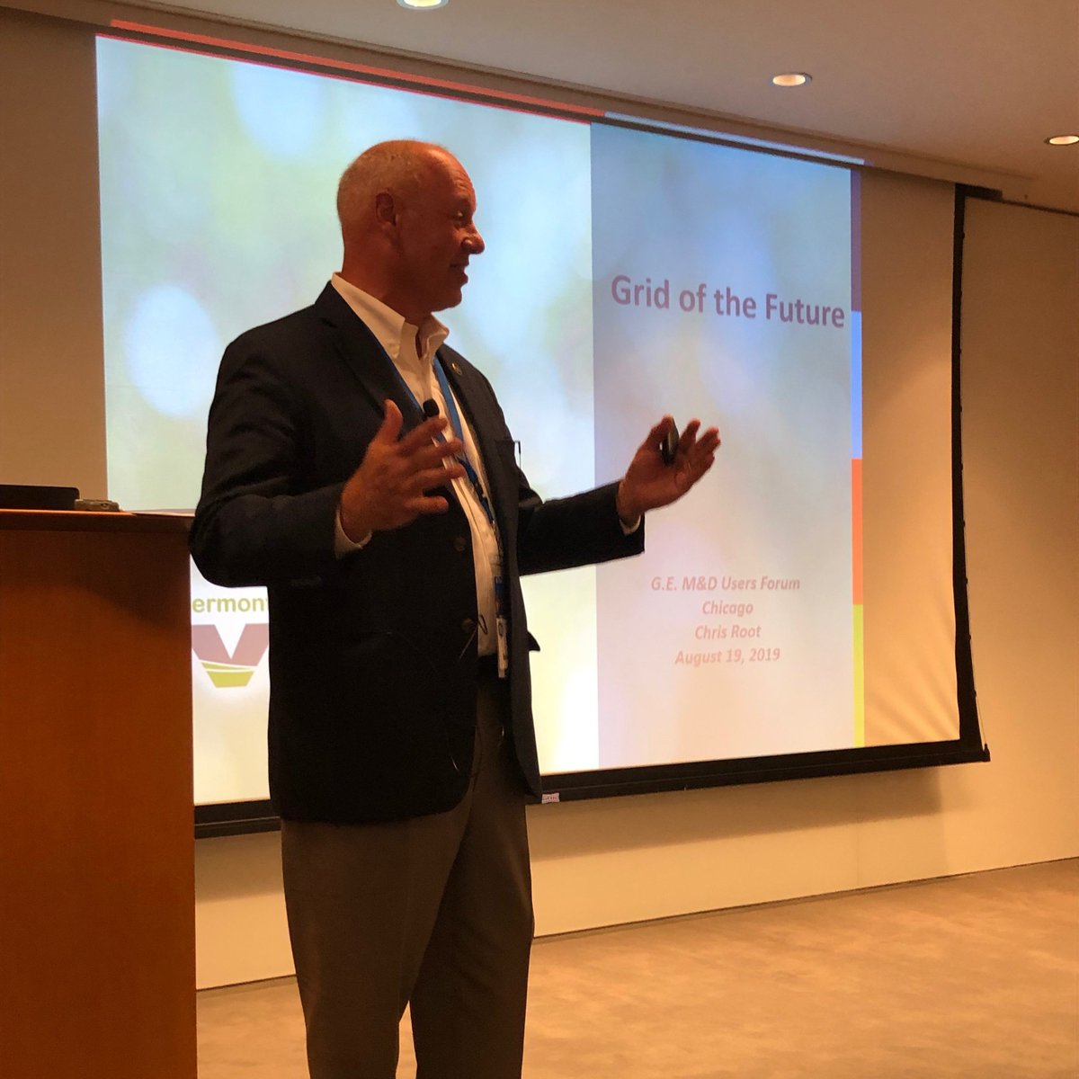 ChrisRoot1's tweet image. Thank you to GE for inviting me to give the keynote address to their Diagnostic and Monitoring Users Group meeting in Chicago this week.  Some great technical discussions.