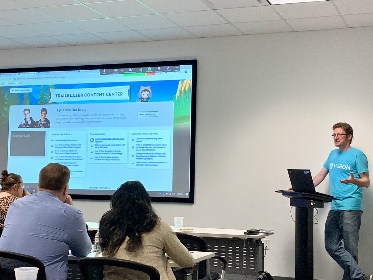 kellumforce's tweet photo. Yeah, weโre playing blackjack in #einsteinanalytics with @LetsPlaySFDC at the #SalesforceATX #Admin User Group! โ๏ธ Thank you @getfeedback for helping us be able to source our salary data for our #AdminEssentials #Einstein demo. @AdminZach @kelseypshannon https://t.co/fZkJSrjmES