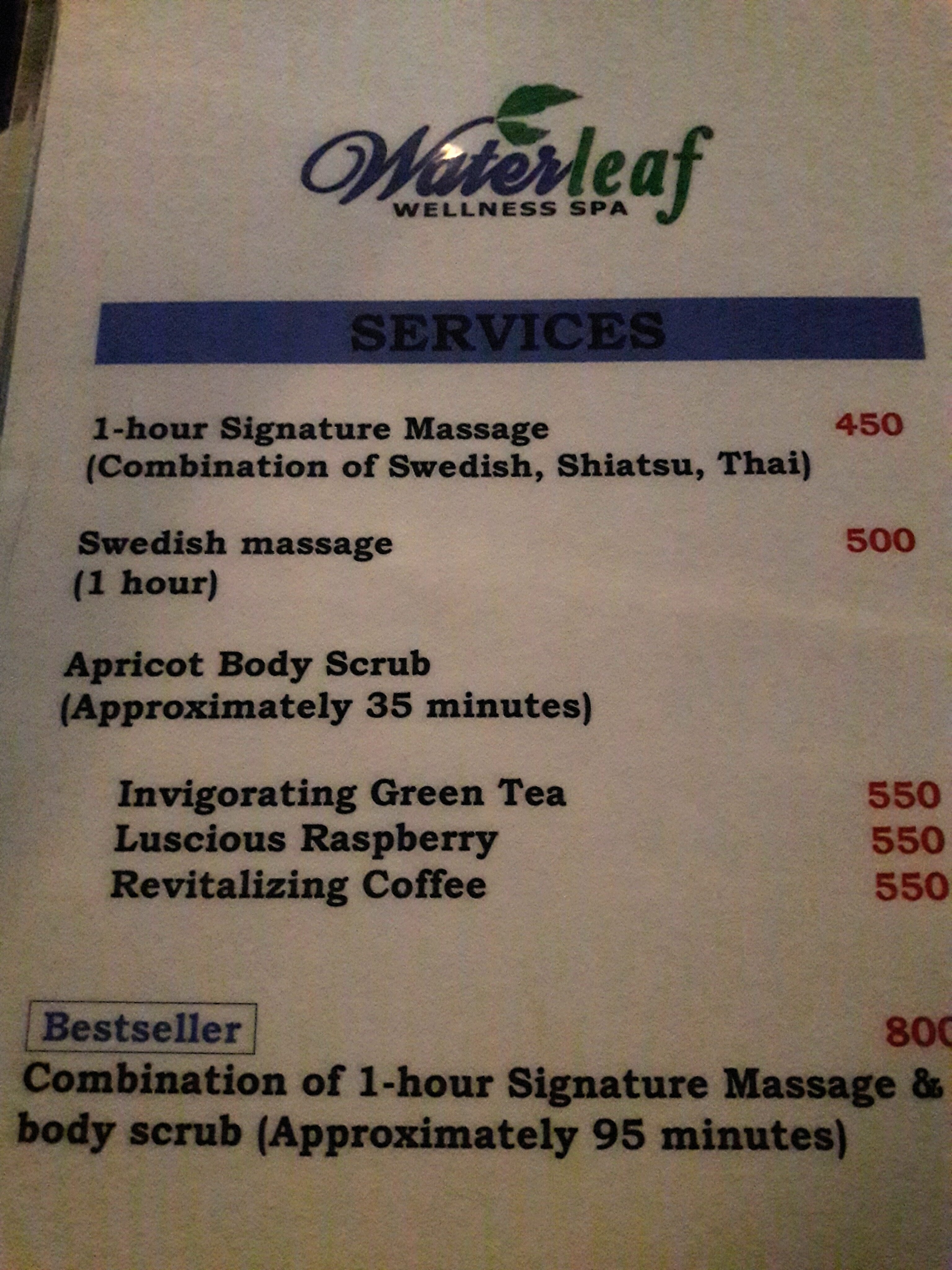 Waterleaf Spa