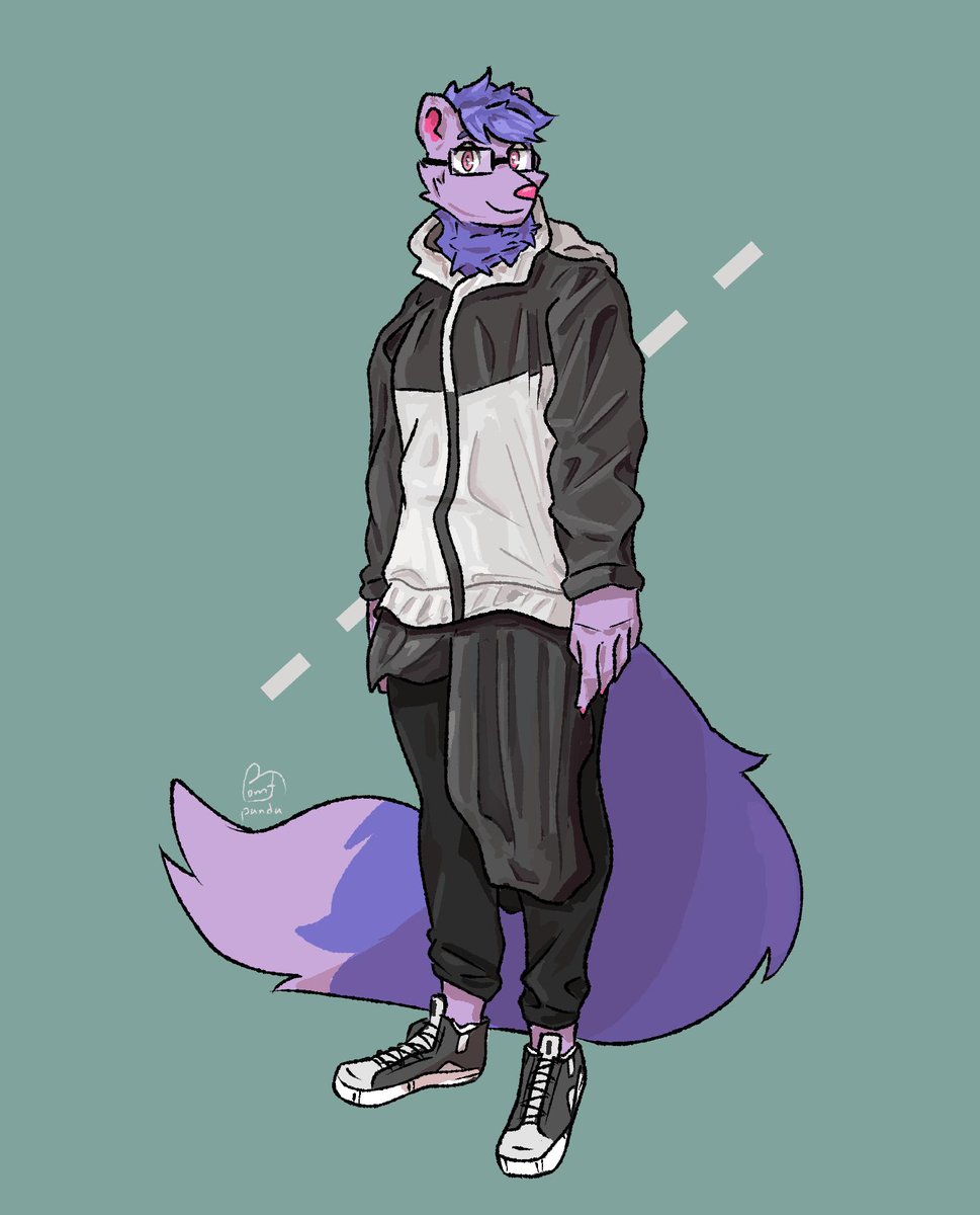 Commission for <a href="/furatron/">m0d3m m4r73n</a> ! Thank you for giving me an opportunity to draw this character again