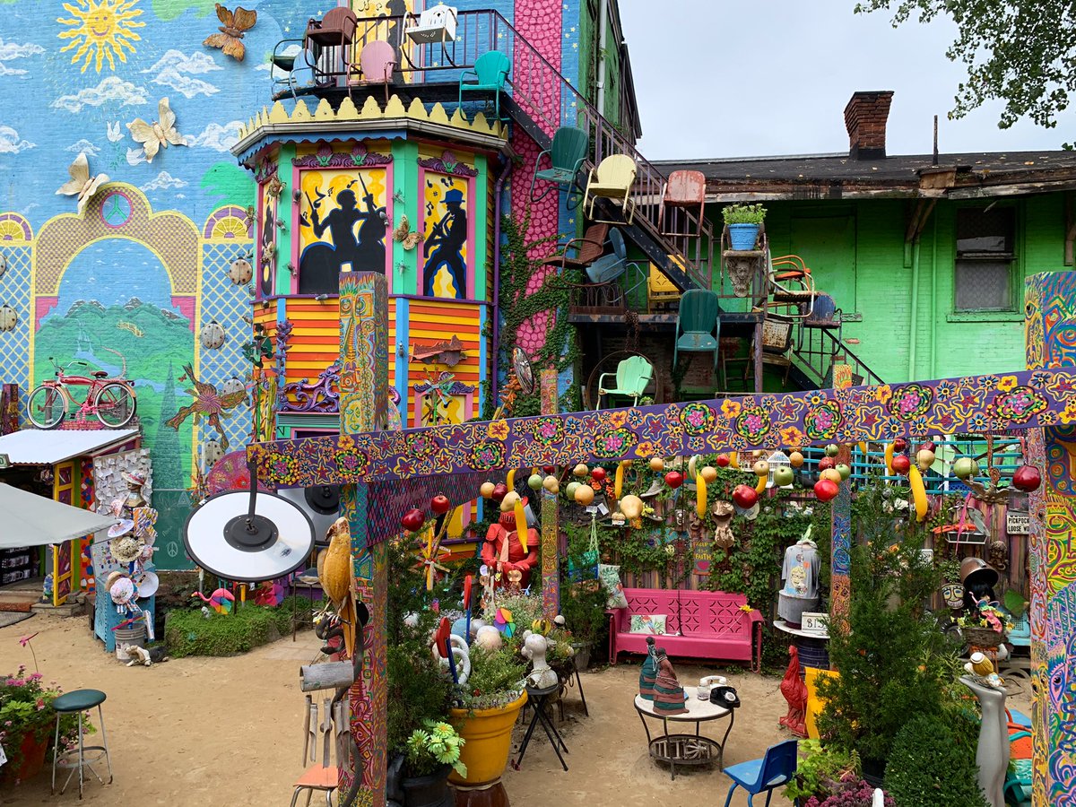 Attractions 360 On Twitter Randyland Colorful Public Art In Pittsburgh Pennsylvania