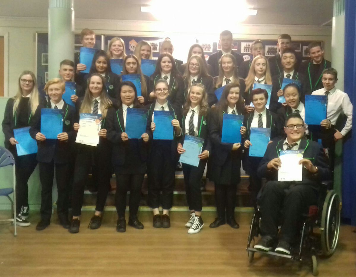 2000 hours of volunteering recognised in this picture alone! @SaltireAwards from 10 - summit awarded at our inaugral #celebrationofcharacter @lenzieacad #iwill