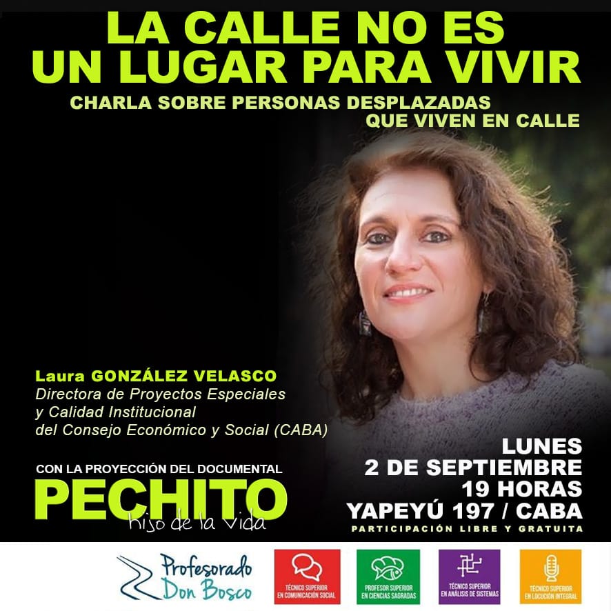 ajunafARG's tweet photo. 📌Charla sobre personas desplazadas que viven en calle. 📆Lunes 2 de setiembre 
⌚19hs. 
👉Yapeyú 197 CABA.
@litoabregu, @JuezJimenez
#situaciondecalle #personas #lacallenoesparavivir #ajunaf  @ Ciudad Autónoma de Buenos Aires https://t.co/TkFyRsj422
