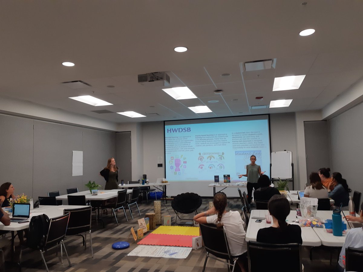 llmurray88's tweet photo. An awesome day of learner led learning about learner led learning...thx for attending @HWDSB educators. Thx @maryanne_gage &amp; @swaseem8 w @kingdon_dana &amp; @Mrs_Dale1 https://t.co/Sot31tjrKG