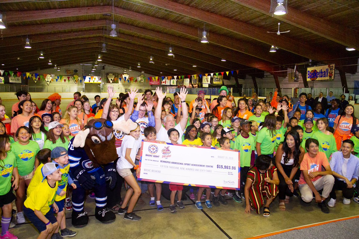 kevin_chief's tweet image. #ChiMiigwech to everyone who bought @NHLJets @ManitobaMoose WASAC Night t-shirts👏🏼 Your support means even more Northern Indigenous Youth will participate!🤗