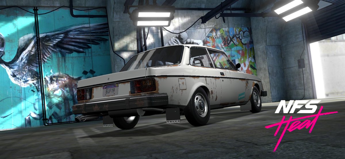 Gonna rock this rusty old volvo in NFS heat
