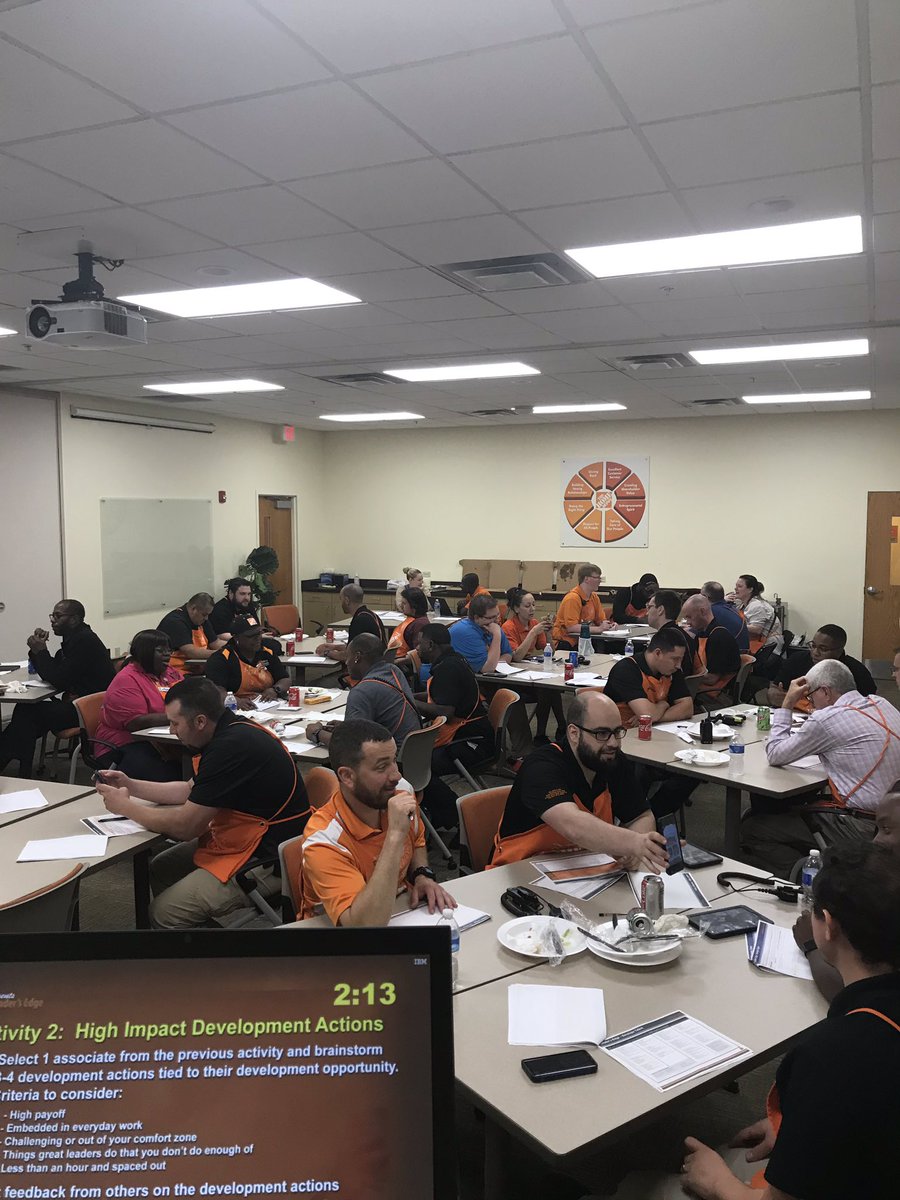 Leaders Edge is in full swing here at DC 5851. These leaders are all about developing talent # leadersedge