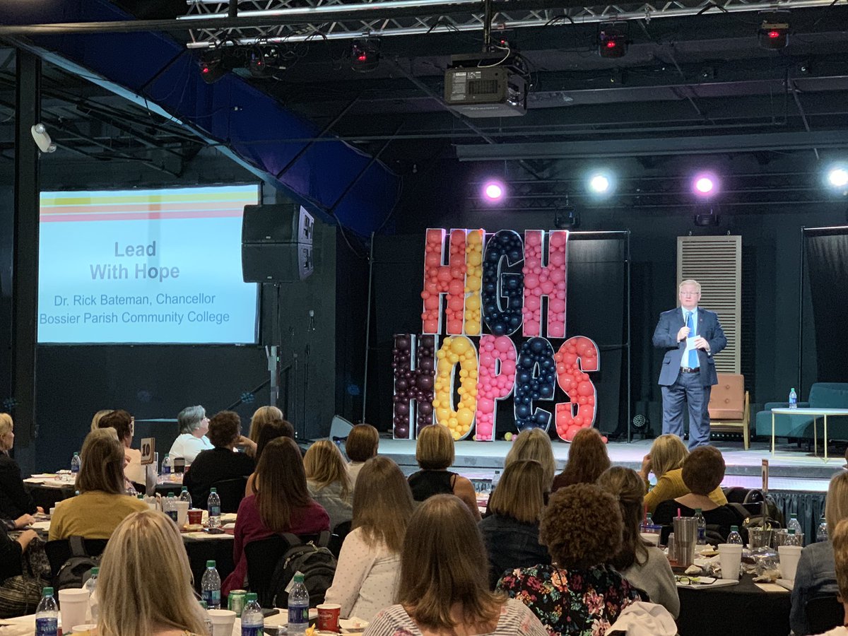 crys_burch's tweet photo. A huge thank you to @RickBatemanJr for taking time to provide some inspirational words to over 100 college and career coaches at our Kickoff today!! @careercompassla #highhopes #servantleader https://t.co/XFFK0zAtk7