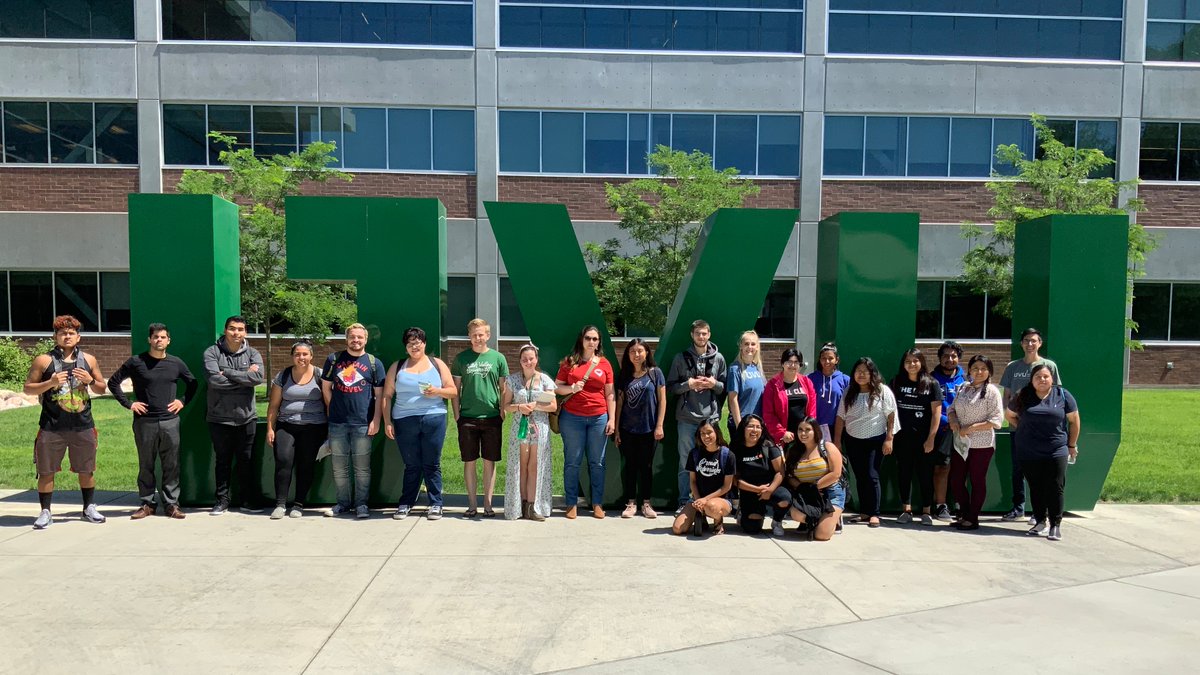 IamFirstatUVU's tweet photo. Shout out to all our Summer Bridge students this year ☀️! We spent 3 weeks working on Math & English, learning about UVU resources, & making new friends. Have a wonderful first semester of college & don't forget to come say hi 👋! #SummerBridge #iamfirstatuvu #uvu #collegeready https://t.co/BW0tBId19S