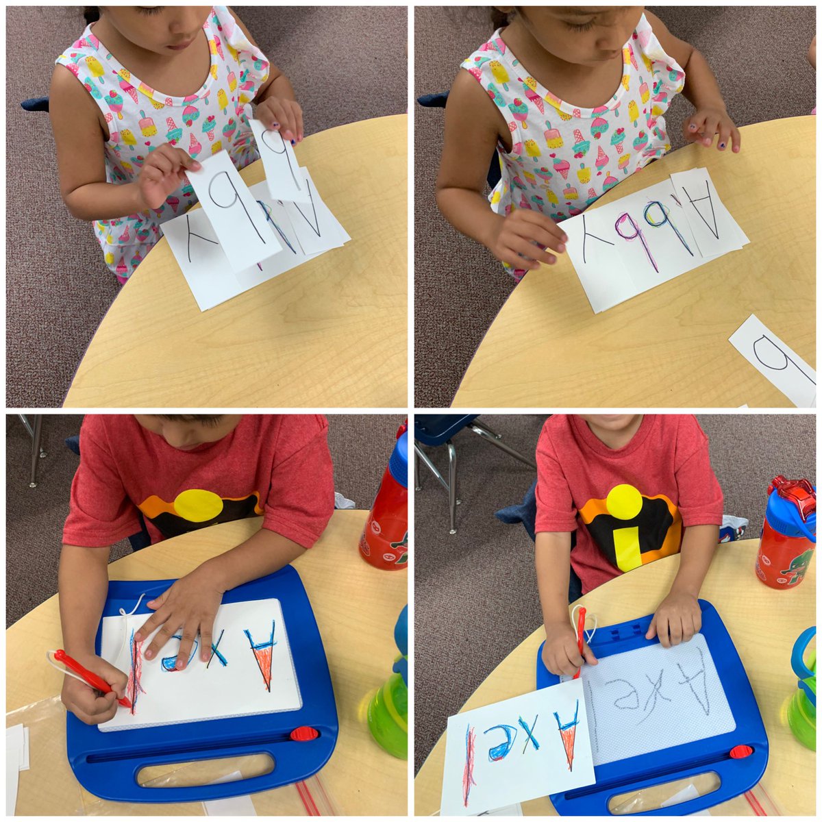 MsLeighaB's tweet photo. Name practice rotations today! ππΎ#GoPreK #PreKchronicles @LVE_Vikings https://t.co/BPinWBcMB7