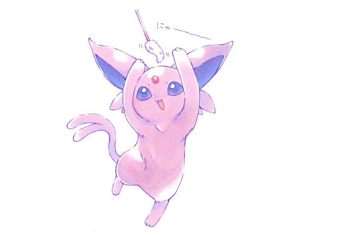 #エーフィの日
過去絵で失礼します〜! 