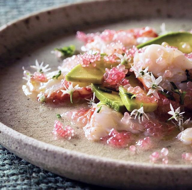 GLandOrganics's tweet photo. Maybe we're just hungry but this ceviche topped with caviarlimes is looking goooood. 😍 😋 https://t.co/MxNbLknx2u