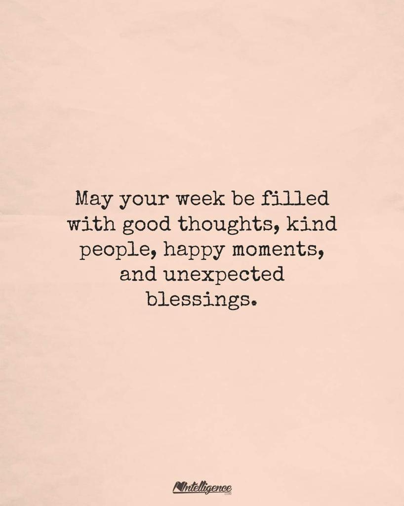 Have a wonderful week...