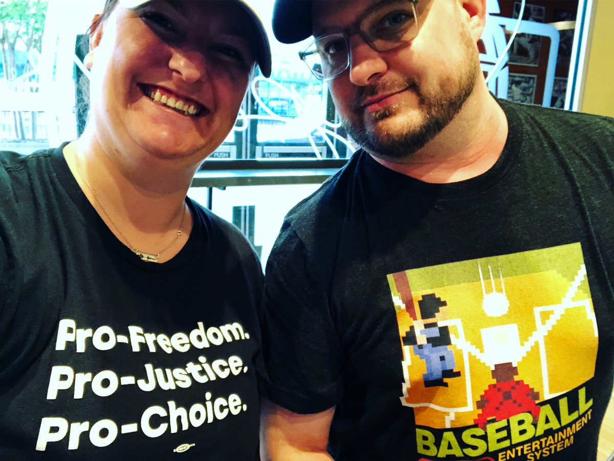 JessBluemke's tweet photo. You know our shirt game is on point when we both got compliments within minutes of each other when we got to #camdenyards #LineDriving https://t.co/nv6CC1ZBGh