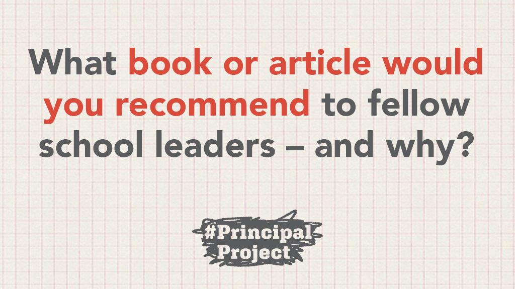 Do you have must-read PD books or articles for administrators? Reply with a resource that has informed your leadership! #PrinChat #WeLeadEd