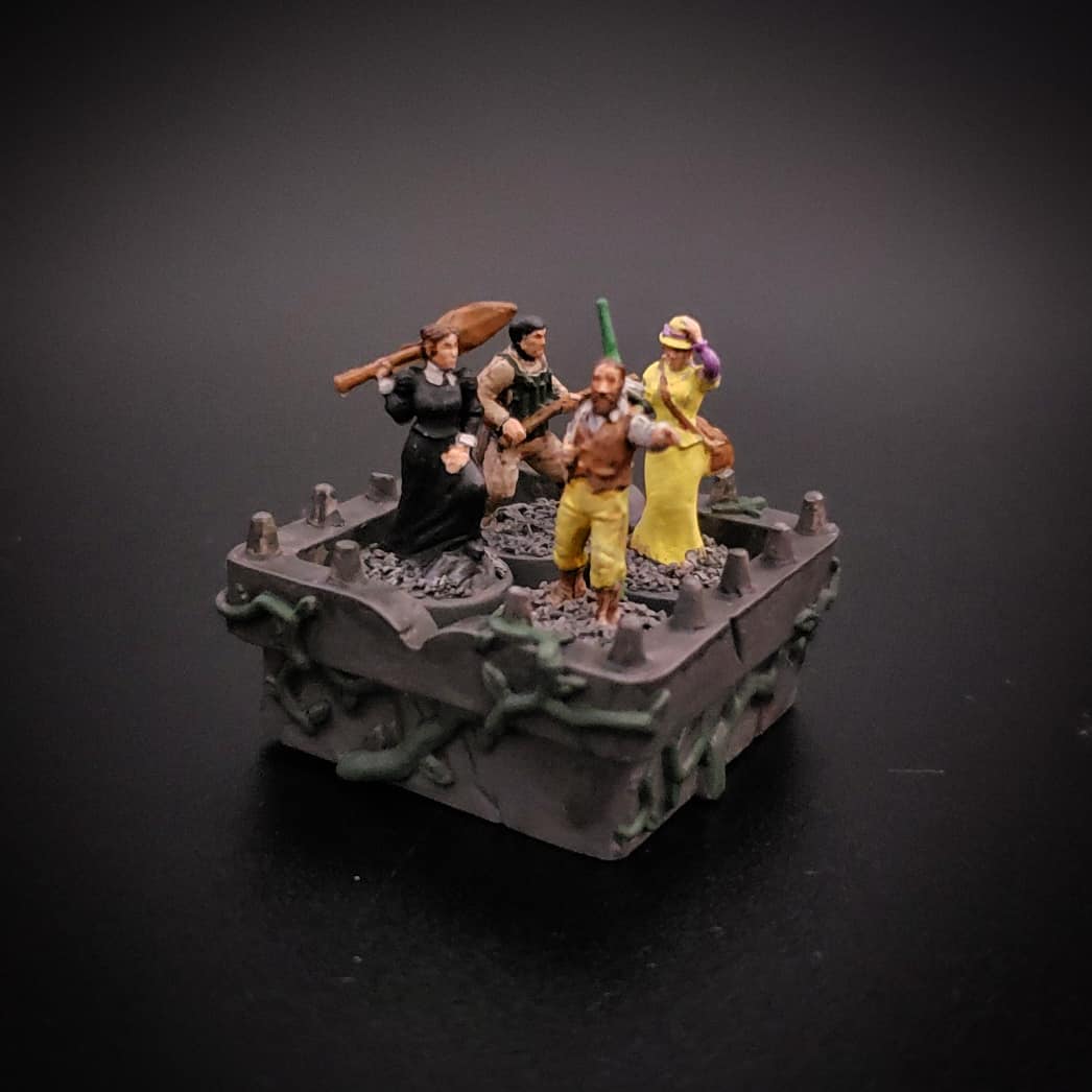 DystopiaMatt's tweet photo. The barge from the What goes up, must come down expansion to #the7thcontinent. It's ready to do some barging. #tabletop #boardgames #seriouspulp https://t.co/RsDdVQGlPz